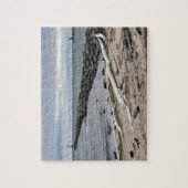 De inlaat bij Lake Montauk Point Legpuzzel (Verticaal)