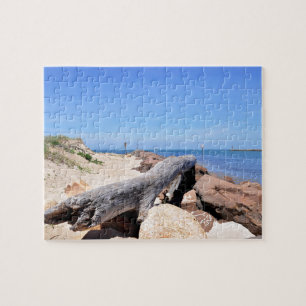 De inlaat bij Lake Montauk Point Legpuzzel