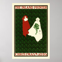De Inland Printer 1895 Kerstmis zal Bradley Art ve