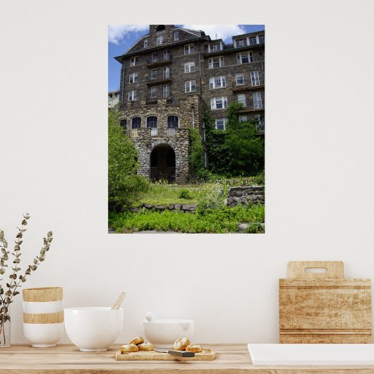 De Inn bij Buck Hill Herfsten, Pa. Poster (Keuken)