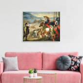 De inname van Breisach Canvas Afdruk (Insitu (Woonkamer))