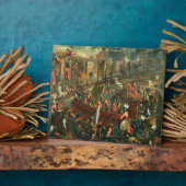 De inname van Constantinopel (olie op doek) Fotoplaat (Zijkant)