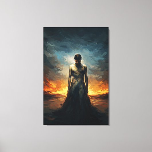 De Innerlijke Vlam Canvas Afdruk (Voorkant)