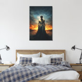 De Innerlijke Vlam Canvas Afdruk (Insitu (Slaapkamer))
