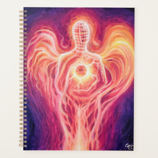De innerlijke zon omarmen planner (Voorkant)