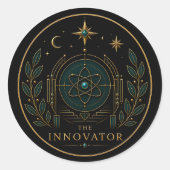 De Innovator Waterman Archetype Ronde Sticker (Voorkant)