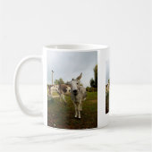 De inquisitieve donkey-mok koffiemok (Links)