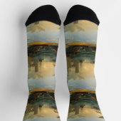 De inscheping van de koningin van Sheba Sokken (Top)