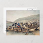 De inscheping van de Zieke bij Balaklava Briefkaart (Voorkant / Achterkant)