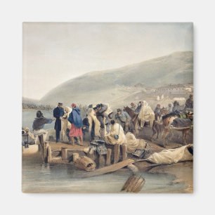 De inscheping van de Zieke bij Balaklava Magneet