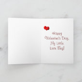 De Insecten van weinig Liefde Feestdagen Kaart (Binnen)