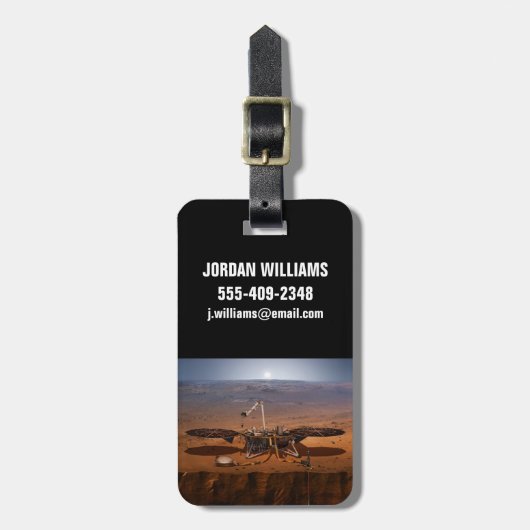 De Insight Lander Bagagelabel (Voorkant verticaal)