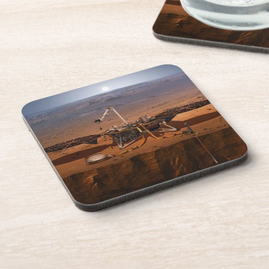 De Insight Lander Bier Onderzetter (Linkerzijde)