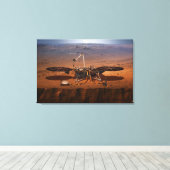 De Insight Lander Canvas Afdruk (Insitu (Houten vloer))