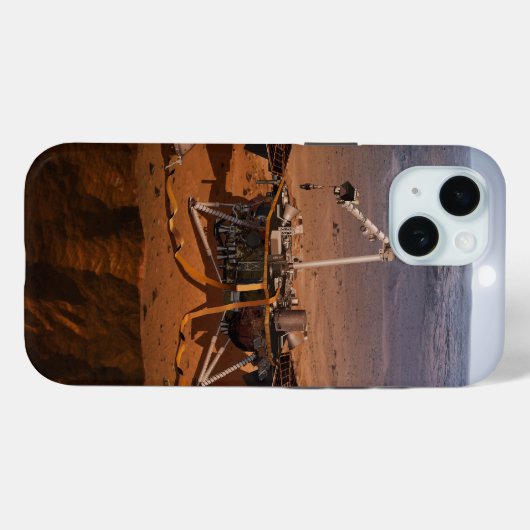 De Insight Lander Case-Mate iPhone Case (Achterkant (horizontaal))