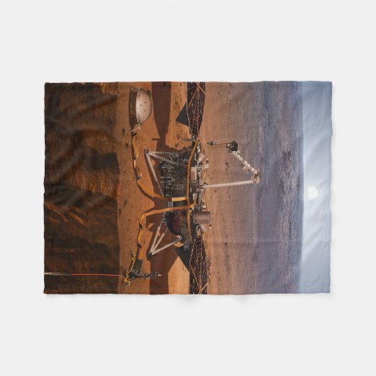 De Insight Lander Fleece Deken (Voorkant (Horizontaal))