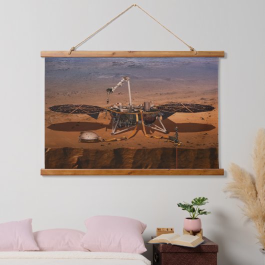 De Insight Lander Hangend Wandkleed (Slaapkamer)
