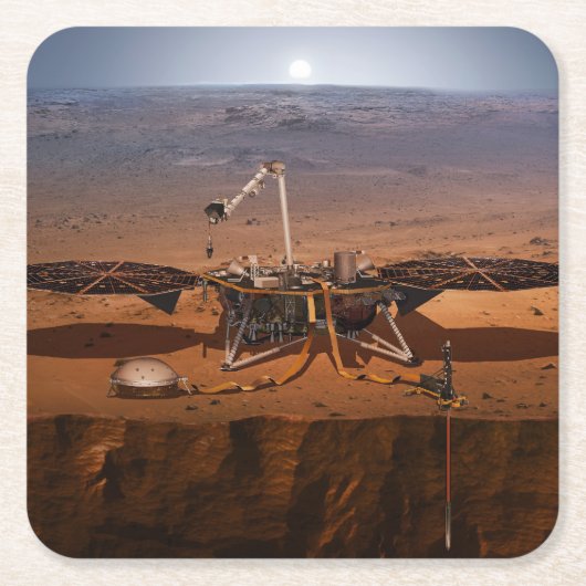 De Insight Lander Kartonnen Onderzetters (Voorkant)