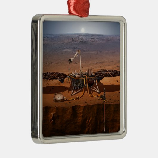 De Insight Lander Metalen Ornament (Rechts)