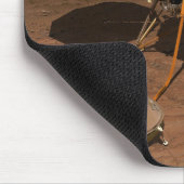 De Insight Lander opererend op het oppervlak van M Muismat (Hoek)