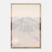 De Insight Lander opererend op het oppervlak van M Post-it® Notes (Voorkant)