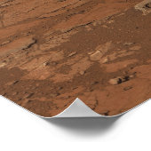 De Insight Lander opererend op het oppervlak van M Poster (Hoek)