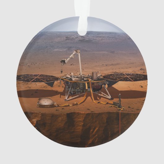 De Insight Lander Ornament (achterkant)