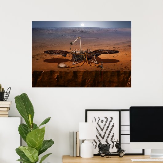 De Insight Lander Poster (Thuiskantoor)