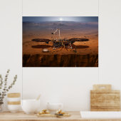 De Insight Lander Poster (Keuken)