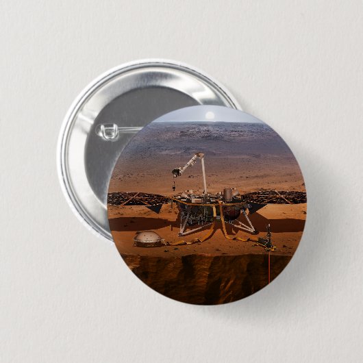 De Insight Lander Ronde Button 5,7 Cm (Voorkant /achterkant)