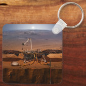 De Insight Lander Sleutelhanger (Achterkant)