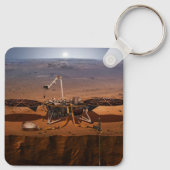 De Insight Lander Sleutelhanger (Achterkant)