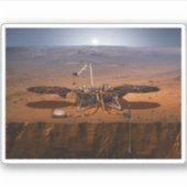 De Insight Lander Sticker (Voorkant)