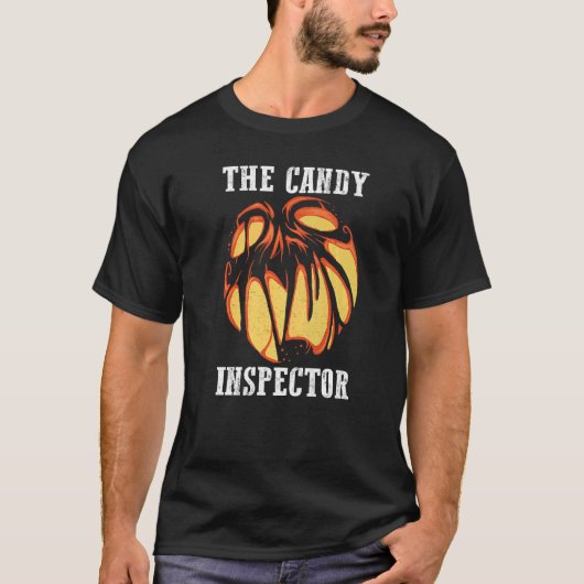 De inspecteur van het Snoep 5 T-shirt (Voorkant)