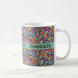 De inspiratie, het onderwijs, het motiveren van de koffiemok