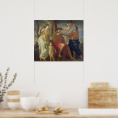 De inspiratie van de dichter poster (Keuken)