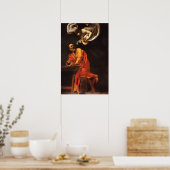 De inspiratie van de heilige Matteüs Poster (Keuken)