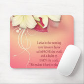 De inspiratie van vandaag muismat (Met muis)