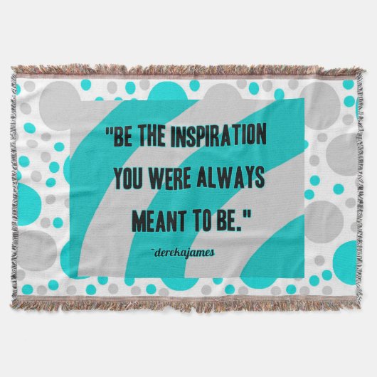 De inspiratie werpt Deken (Voorkant)