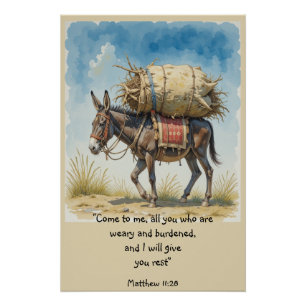 De Inspirerend bijbeltekst citeert Matt Perfect Poster