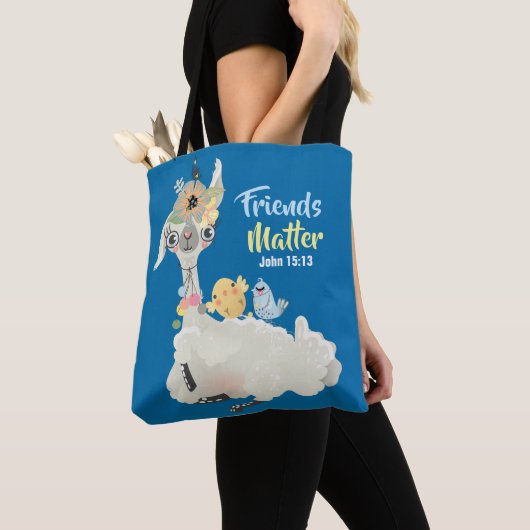 De Inspirerend Canvas tas van Friends Matter, Midd (Dichtbij)