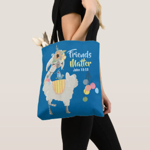 De Inspirerend Canvas tas van Friends Matter, Midd