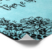 De Inspirerend Faith Quote God zal een weg vinden Poster (Hoek)