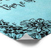 De Inspirerend Faith Quote God zal een weg vinden Poster (Hoek)