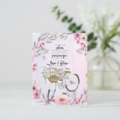 De Inspirerend Fiets van het 29:11 van Jeremiah Briefkaart (Staand voorkant)