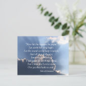 De inspirerend kaart van Pasen (Staand voorkant)