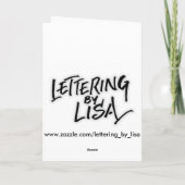 De inspirerend Kaarten van de Nota - een Omhelzing (Achterkant)