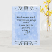 De inspirerend Kaarten van de Nota - een Omhelzing (Gele Bloem)