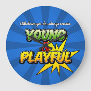 De Inspirerend Klok van Young&Playful