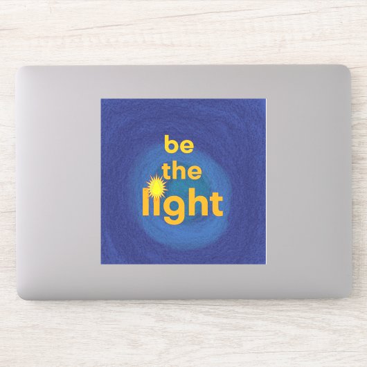 De Inspirerend Sticker is de lichte vriendelijkhei (Computer)